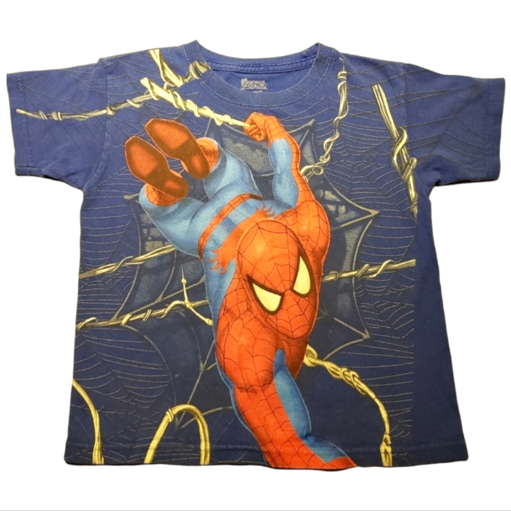 Boy's Sz 4/5 Marvel Spider-Man T-Shirt